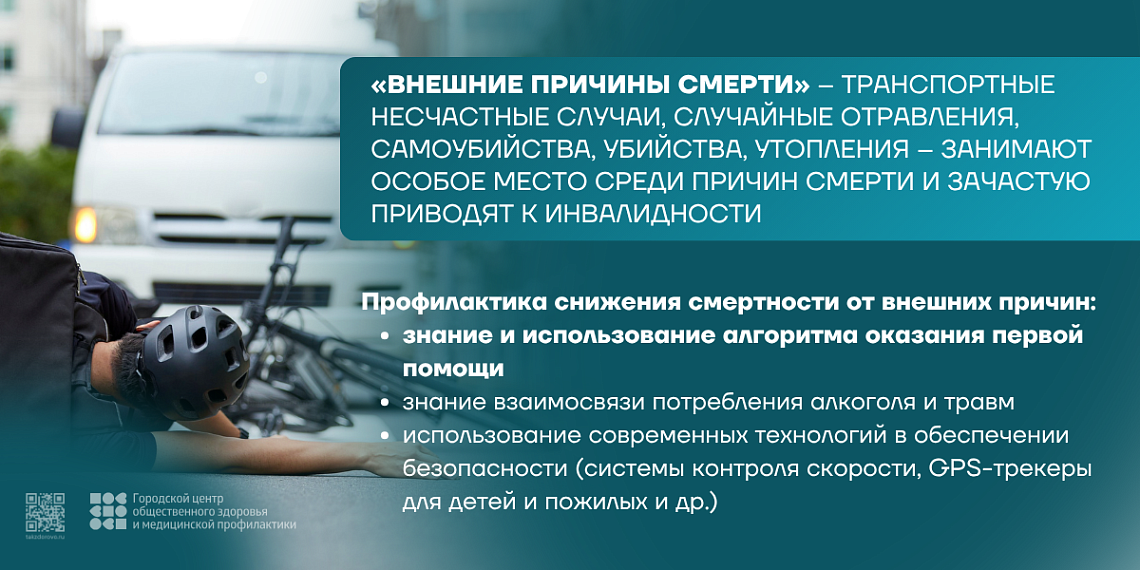 Неделя, направленная на снижение смертности от внешних причин Неделя, направленная на снижение смертности от внешних причин